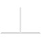Ekena Millwork Portland Architectural Grade PVC Gable Bracket, 108"W x 72"H x 4"D x 4"F, 16/12 Pitch GBP108X72X0404POR00 - alternate 4